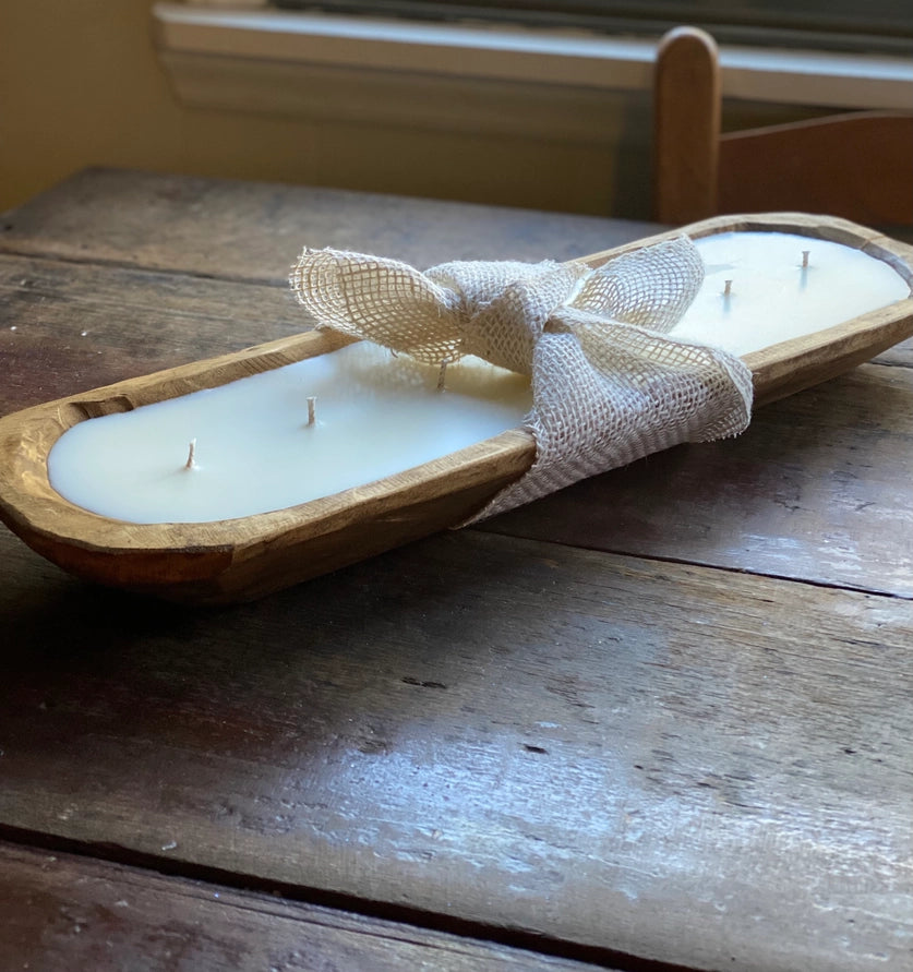 7 Wick Dough Bowl Candle