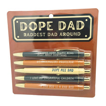 Load image into Gallery viewer, Dope Dad Pen Set
