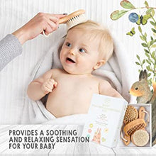 Load image into Gallery viewer, Baby Round Hairbrush &amp; Comb Set
