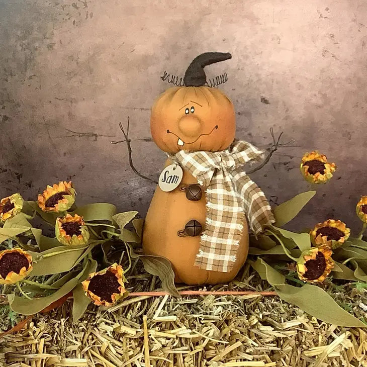 Sam the Goofy Jack-O-Lantern
