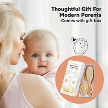 Load image into Gallery viewer, Baby Round Hairbrush &amp; Comb Set
