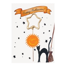 Load image into Gallery viewer, Sparkler Card: Halloween
