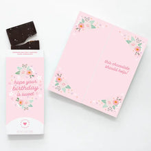 Load image into Gallery viewer, Chocolate Bar + Greeting Card in ONE!
