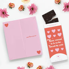 Load image into Gallery viewer, Chocolate Bar + Greeting Card in ONE!
