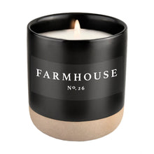 Load image into Gallery viewer, Black Stoneware Candle Collection
