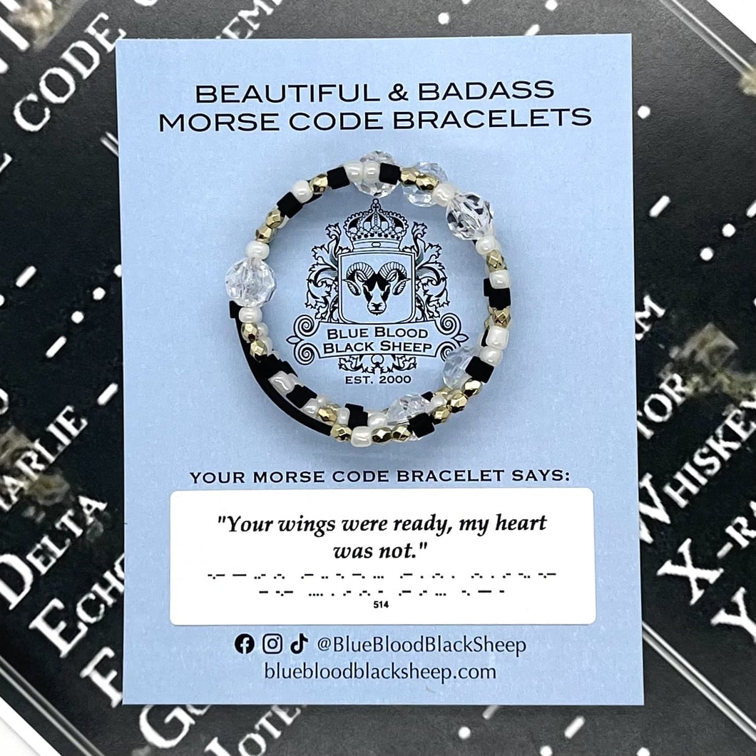 Beautiful & Badass Morse Code Bracelet Collection