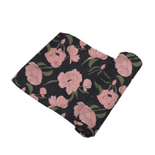 Load image into Gallery viewer, Newcastle Classics Peonies Bamboo Swaddle
